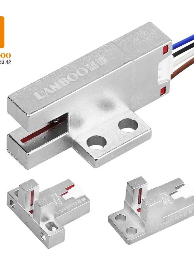 LANBOO U-Slot Stype Metal Infrared Optoelectronic Photoelectric Sensor Switch EE-SX671 EE-SX672 673 EE-SX677 Counting Limit